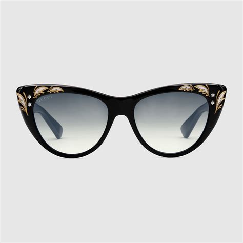 macy's gucci glasses|gucci oversized cat eye sunglasses.